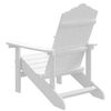 vidaXL Καρέκλα Κήπου Adirondack Λευκή από HDPE
