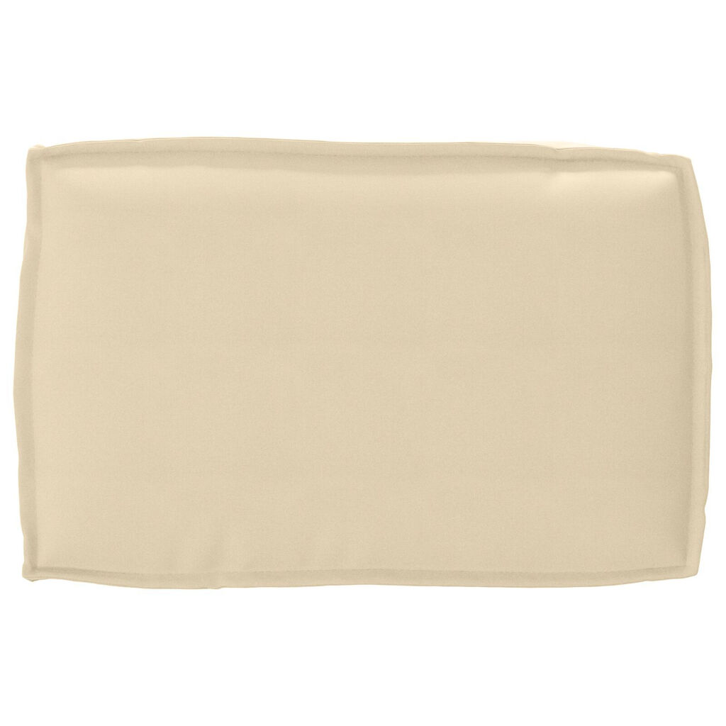 vidaXL Μαξιλάρι Παλέτας για Πλάτη Μπεζ 60x40x12 εκ. Ύφασμα Oxford