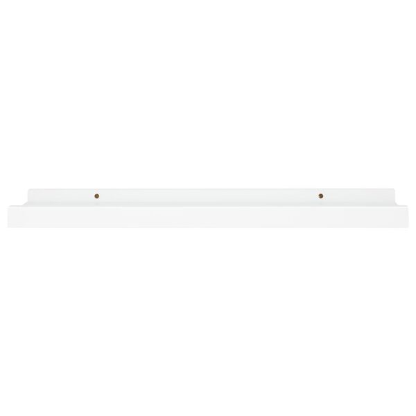 vidaXL Ράφια για Κορνίζες 2 τεμ. Λευκά 40 x 9 x 3 εκ. από MDF