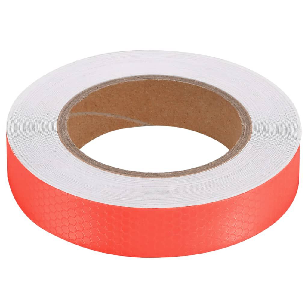 vidaXL Ταινία Ανακλαστική Κόκκινη 2,5 εκ. x 20 μ. από PVC