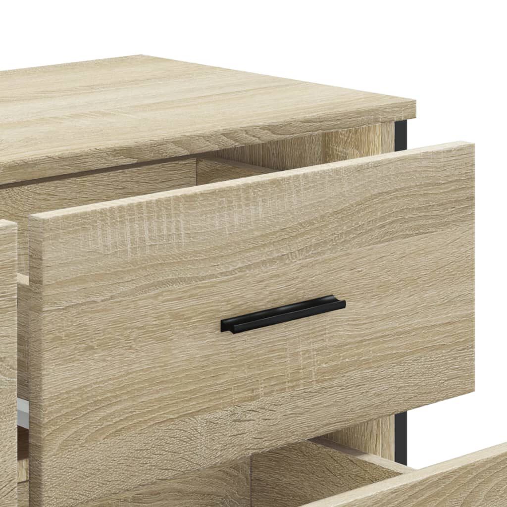 vidaXL Συρταριέρα Sonoma Δρυς 91x35,5x74,5 εκ. από Επεξεργ. Ξύλο