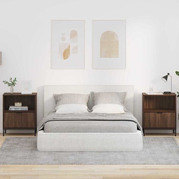 vidaXL &Kappa;&omicron;&mu;&omicron;&delta;ί&nu;&alpha; 2 pcs &Kappa;&alpha;&phi;έ &delta;&rho;&upsilon;&sigmaf; 49 x 36 x 61 &epsilon;&kappa; &Epsilon;&pi;&epsilon;&xi;&epsilon;&rho;&gamma;&alpha;&sigma;&mu;έ&nu;&omicron; &xi;ύ&lambda;&omicron;