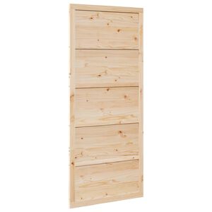 vidaXL &Pi;ό&rho;&tau;&alpha; &alpha;&chi;&upsilon;&rho;ώ&nu;&alpha; 80 x 2,5 x 208 &epsilon;&kappa;. &Mu;&alpha;&sigma;ί&phi; &Xi;ύ&lambda;&omicron; &Pi;&epsilon;ύ&kappa;&omicron;&upsilon; &Phi;&upsilon;&sigma;&iota;&kappa;ό
