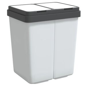 vidaXL &Kappa;ά&delta;&omicron;&sigmaf; &Alpha;&pi;&omicron;&rho;&rho;&iota;&mu;&mu;ά&tau;&omega;&nu; &Delta;&iota;&pi;&lambda;ό&sigmaf; &Lambda;&epsilon;&upsilon;&kappa;ό&sigmaf; 2 x 25 &Lambda;ί&tau;&rho;&alpha;