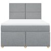 vidaXL &Kappa;&rho;&epsilon;&beta;ά&tau;&iota; Boxspring &mu;&epsilon; &Sigma;&tau;&rho;ώ&mu;&alpha; &Alpha;&nu;. &Pi;&rho;ά&sigma;&iota;&nu;&omicron; 160x200&epsilon;&kappa; &Upsilon;&phi;&alpha;&sigma;&mu;ά&tau;&iota;&nu;&omicron;