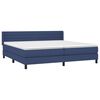 vidaXL &Kappa;&rho;&epsilon;&beta;ά&tau;&iota; Boxspring &mu;&epsilon; &Sigma;&tau;&rho;ώ&mu;&alpha; &Mu;&pi;&lambda;&epsilon; 200x200 &epsilon;&kappa;. &Upsilon;&phi;&alpha;&sigma;&mu;ά&tau;&iota;&nu;&omicron;