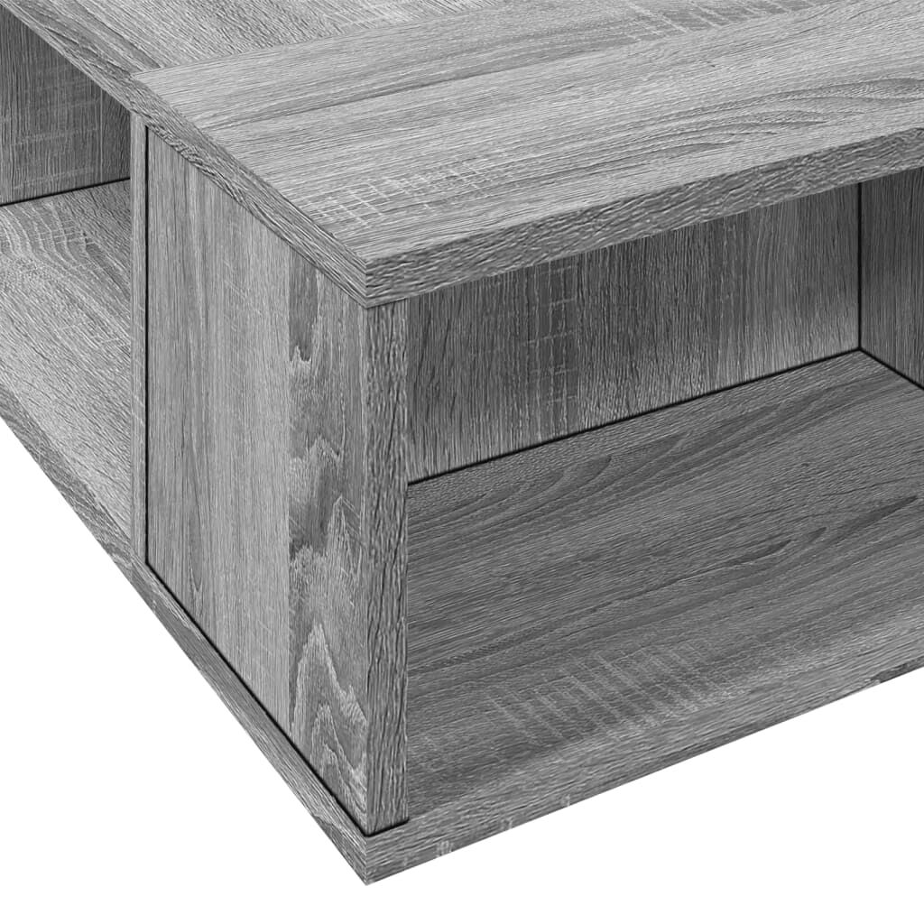 vidaXL Πλαίσιο Κρεβατιού Γκρι Sonoma 180x200 εκ. Επεξεργασμένο Ξύλο
