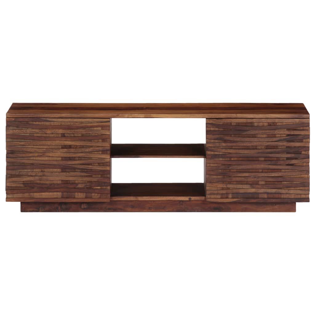 vidaXL Έπιπλο Τηλεόρασης 120 x 30 x 40 εκ. από Μασίφ Ξύλο Ακακίας