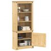 vidaXL Ντουλάπι Corona 74 x 38 x 170 εκ. από Μασίφ Ξύλο Πεύκου