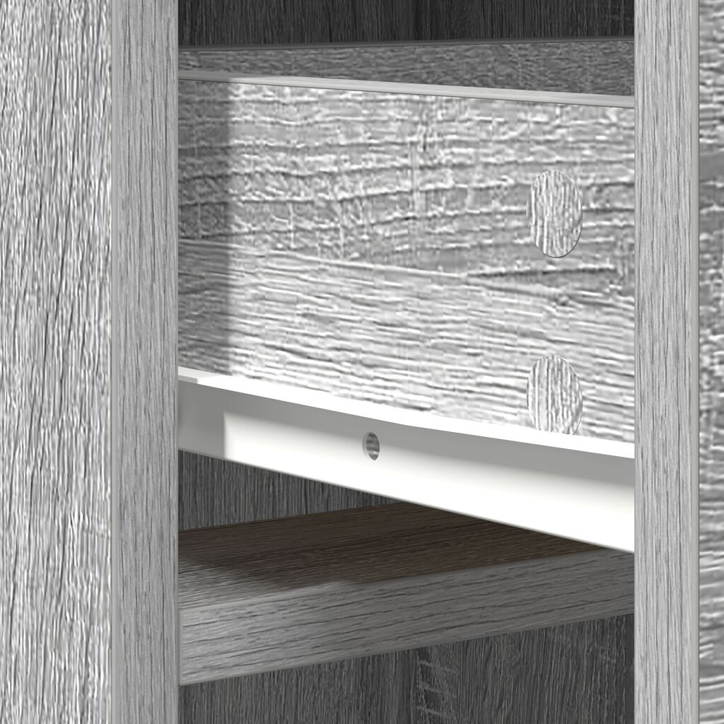 vidaXL Υψηλό Ντουλάπι Γκρι Sonoma 40x41x135 εκ. Επεξεργασμένο Ξύλο
