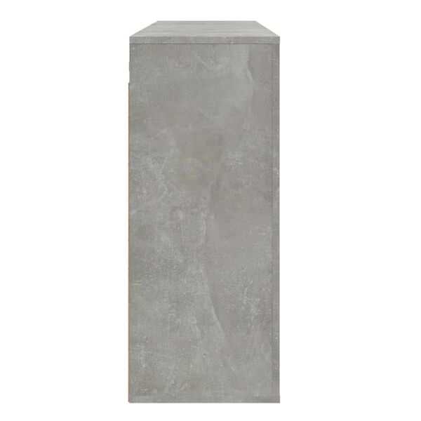 vidaXL Ντουλάπι Τοίχου Γκρι Σκυρ. 80x33x80 εκ. Επεξεργασμένο Ξύλο