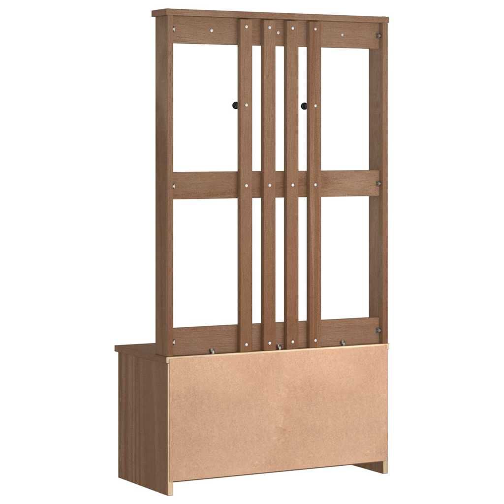 vidaXL Δέντρο χωλ "SANDENS" 87x40x159,5 εκ. Πεύκο μασίφ ξύλο