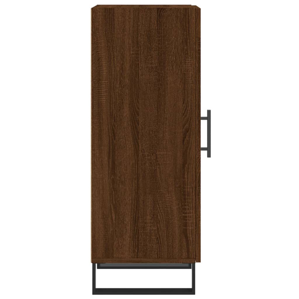 vidaXL Ντουλάπι Καφέ Δρυς 34,5 x 34 x 90 εκ. Επεξεργασμένο Ξύλο
