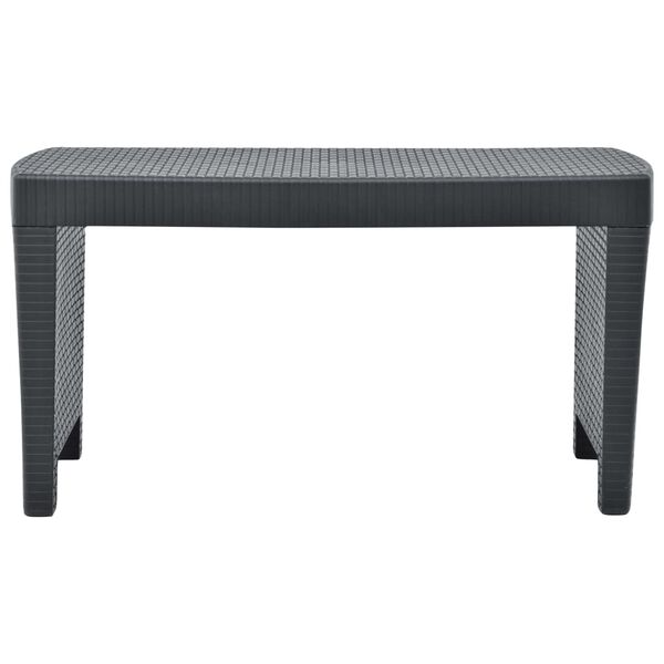 vidaXL &Sigma;&alpha;&lambda;ό&nu;&iota; &Kappa;ή&pi;&omicron;&upsilon; 3 &Tau;&epsilon;&mu;&alpha;&chi;ί&omega;&nu; &Alpha;&nu;&theta;&rho;&alpha;&kappa;ί &Pi;&lambda;&alpha;&sigma;&tau;&iota;&kappa;ό