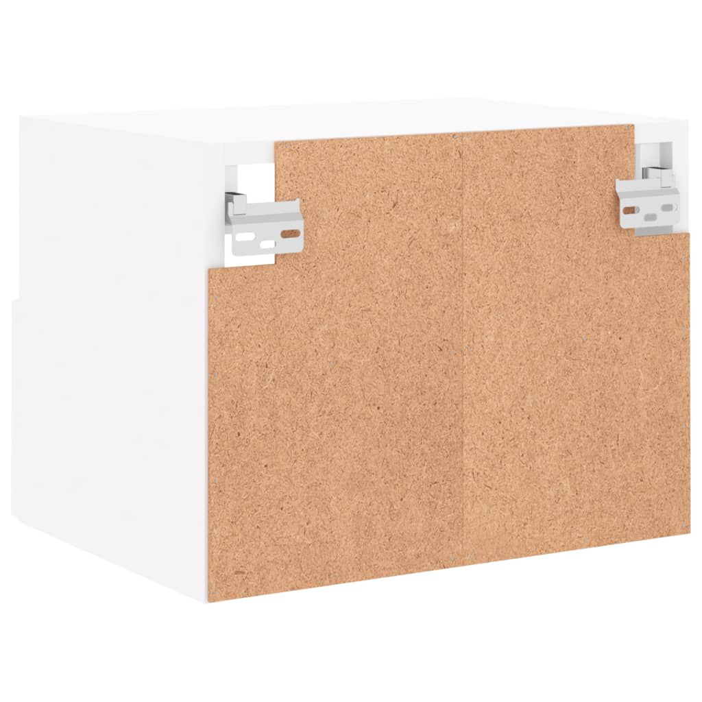 vidaXL Έπιπλα Τοίχου Τηλεόρασης 2 τεμ. Λευκά 40x30x30 εκ. Επεξ. Ξύλο