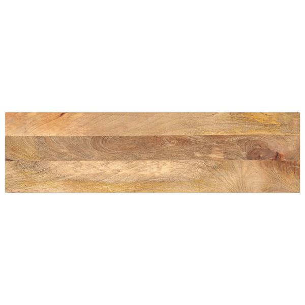 vidaXL Επιφάνεια Τραπεζιού Ορθογώνια 100x30x2,5 εκ. Μασίφ Ξύλο Μάνγκο