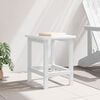 vidaXL Πλευρικό Τραπέζι Adirondack Λευκό 38 x 38 x 46 εκ. HDPE