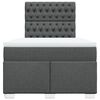 vidaXL &Kappa;&rho;&epsilon;&beta;ά&tau;&iota; Boxspring &mu;&epsilon; &Sigma;&tau;&rho;ώ&mu;&alpha; &Sigma;&kappa;&omicron;ύ&rho;&omicron; &Gamma;&kappa;&rho;&iota; 120x200 &epsilon;&kappa;. &Upsilon;&phi;&alpha;&sigma;&mu;ά&tau;&iota;&nu;&omicron;
