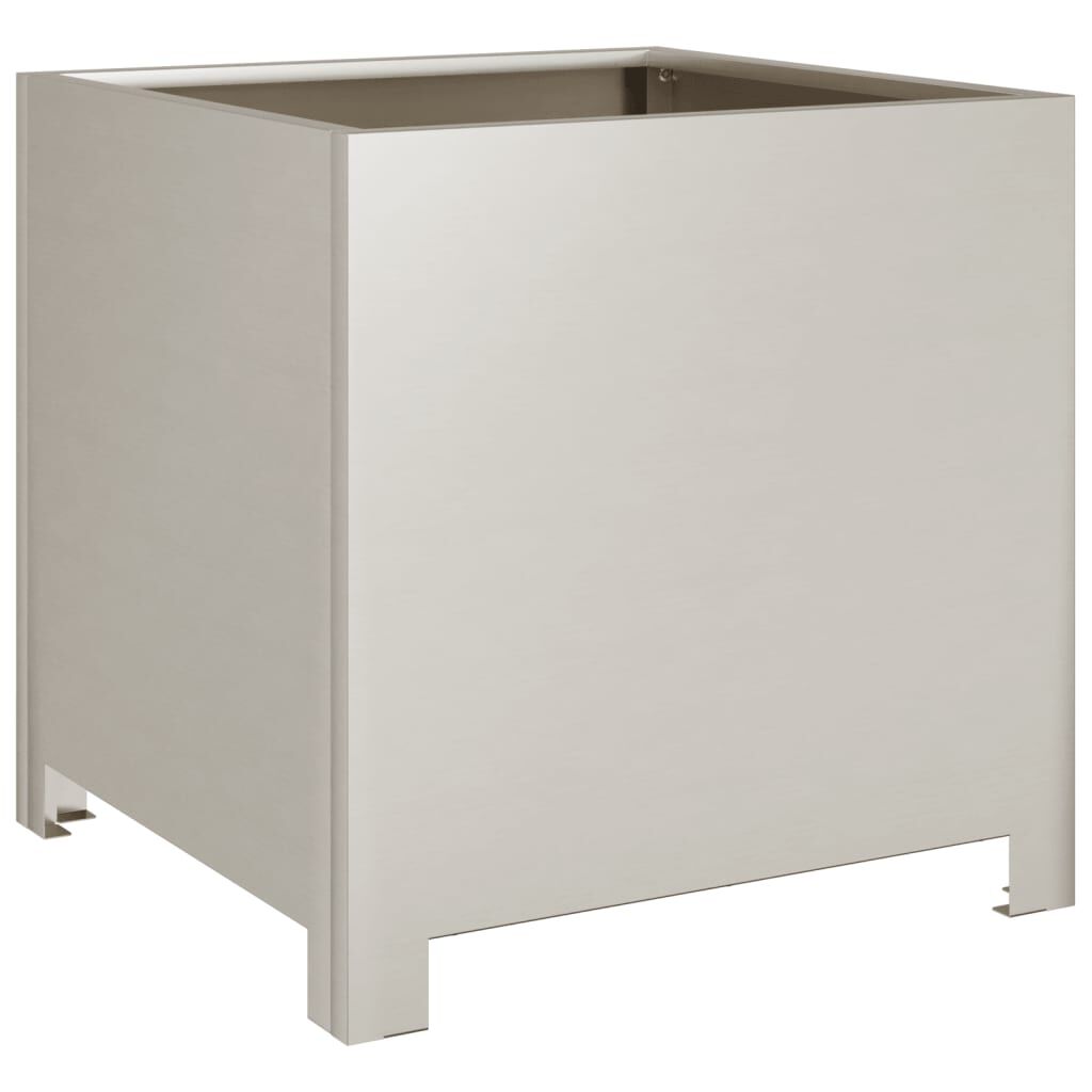 vidaXL Ζαρντινιέρα Κήπου 40x40x40 εκ. Ατσάλι σκληρυθέν στον αέρα