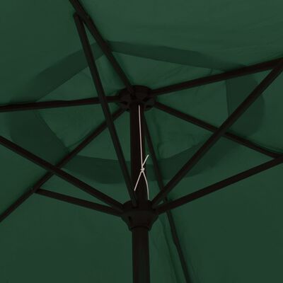 Ομπρέλα Πράσινη 3 μ. με Ατσάλινο Στύλο