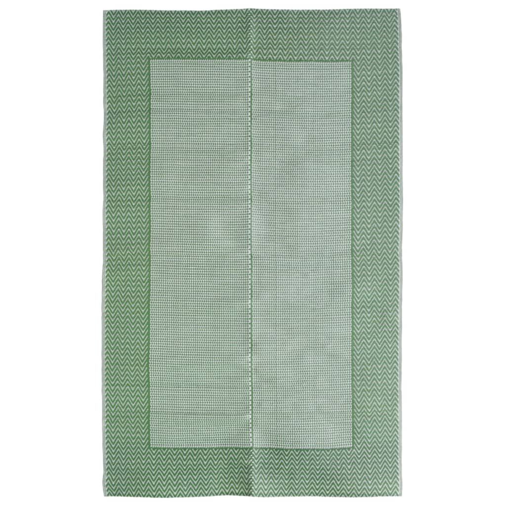 vidaXL Χαλί εξωτερικού χώρου ARAKIL Πράσινο 120x180 cm PP