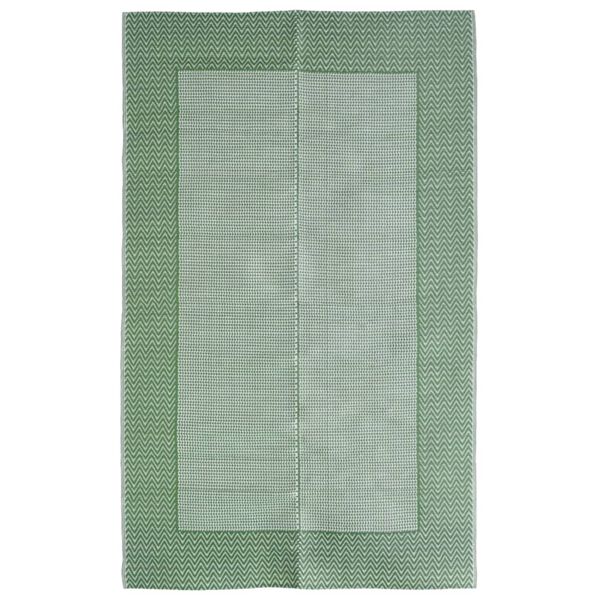 vidaXL Χαλί εξωτερικού χώρου ARAKIL Πράσινο 120x180 cm PP