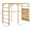 vidaXL Συγκρότημα Αναρρίχησης 240x100x170 εκ. Εμποτισμένο Ξύλο Πεύκου