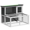 vidaXL &Kappa;&lambda;&omicron;&upsilon;&beta;ί &Kappa;&omicron;&upsilon;&nu;&epsilon;&lambda;&iota;ώ&nu; &Gamma;&kappa;&rho;&iota; 102 x 90 x 84,5 &epsilon;&kappa;. &Mu;&alpha;&sigma;ί&phi; &Xi;ύ&lambda;&omicron; &Pi;&epsilon;ύ&kappa;&omicron;&upsilon;