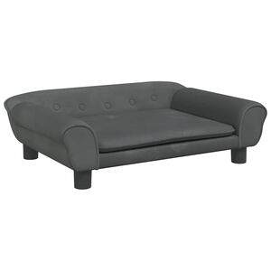 vidaXL &Kappa;&rho;&epsilon;&beta;ά&tau;&iota; &Sigma;&kappa;ύ&lambda;&omicron;&upsilon; &Sigma;&kappa;&omicron;ύ&rho;&omicron; &Gamma;&kappa;&rho;&iota; 70 x 48 x 22 &epsilon;&kappa;. &Beta;&epsilon;&lambda;&omicron;ύ&delta;&iota;&nu;&omicron;