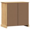 vidaXL Μπουφές με Συρτάρια VIGO 78 x 40 x 75 εκ. από Μασίφ Ξύλο Πεύκου