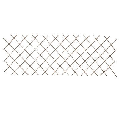 vidaXL Καφασωτό Φράχτης 5 τεμ. 180 x 90 εκ. από Ιτιά