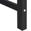 vidaXL Καρέκλα φαγητού κήπου 4 pcs Μαύρο 65.5 x 55.5 x 88cm Πλαστικό