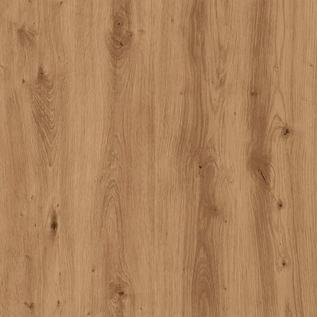 vidaXL LED κεφαλάρι Artisan Oak 220x18,5x103,5 cm Κατασκευασμένο ξύλο