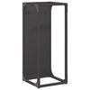 vidaXL &Rho;ά&phi;&iota; &gamma;&iota;&alpha; &kappa;&alpha;&upsilon;&sigma;ό&xi;&upsilon;&lambda;&alpha; &Mu;&alpha;ύ&rho;&omicron; 25x25x60 cm &Alpha;&tau;&sigma;ά&lambda;&iota; &psi;&upsilon;&chi;&rho;ή&sigmaf; έ&lambda;&alpha;&sigma;&eta;&sigmaf;