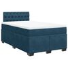 vidaXL &Kappa;&rho;&epsilon;&beta;ά&tau;&iota; Boxspring &mu;&epsilon; &Sigma;&tau;&rho;ώ&mu;&alpha; &Mu;&pi;&lambda;&epsilon; 120x200 &epsilon;&kappa;. &Beta;&epsilon;&lambda;&omicron;ύ&delta;&iota;&nu;&omicron;