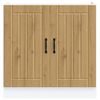vidaXL Ντουλάπι βάσης νεροχύτη "Lucca" Artisan Oak Engineered Wood