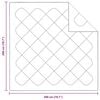 vidaXL Χειμερινό Παπλωματοθήκη 3 pcs Λευκό 200 x 200 cm Μικροΐνες