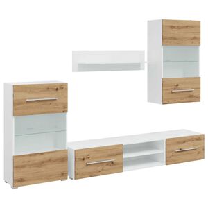 vidaXL &Mu;&omicron;&nu;ά&delta;&epsilon;&sigmaf; &tau;&eta;&lambda;&epsilon;ό&rho;&alpha;&sigma;&eta;&sigmaf; 5 &tau;&epsilon;&mu;&alpha;&chi;ί&omega;&nu; &mu;&epsilon; &phi;&omega;&tau;&iota;&sigma;&mu;ό LED &Delta;&rho;&upsilon;&sigmaf; &tau;&epsilon;&chi;&nu;ί&tau;&eta;&sigmaf;