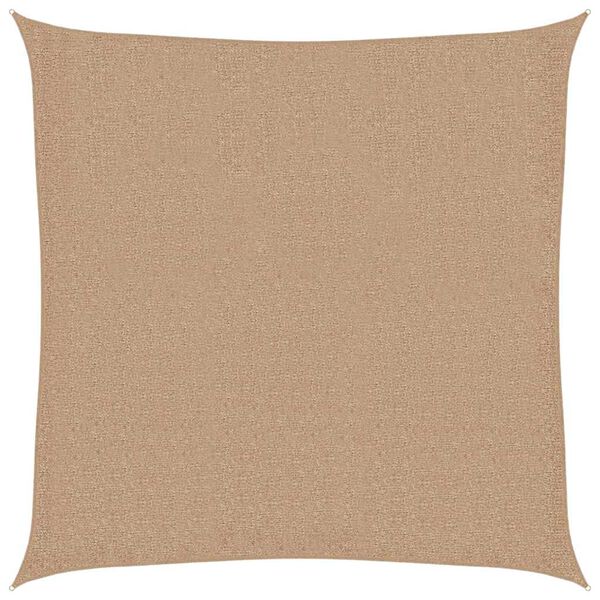 vidaXL Πανί Σκίασης Taupe 3 x 3 μ. από HDPE 160 γρ./μ²