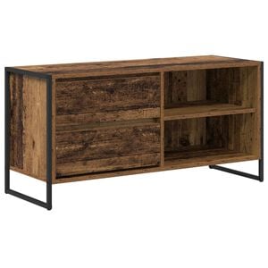 vidaXL Ντουλάπι TV Παλιό Ξύλο 100 x 36 x 49,5 εκ Επεξεργασμένο ξύλο