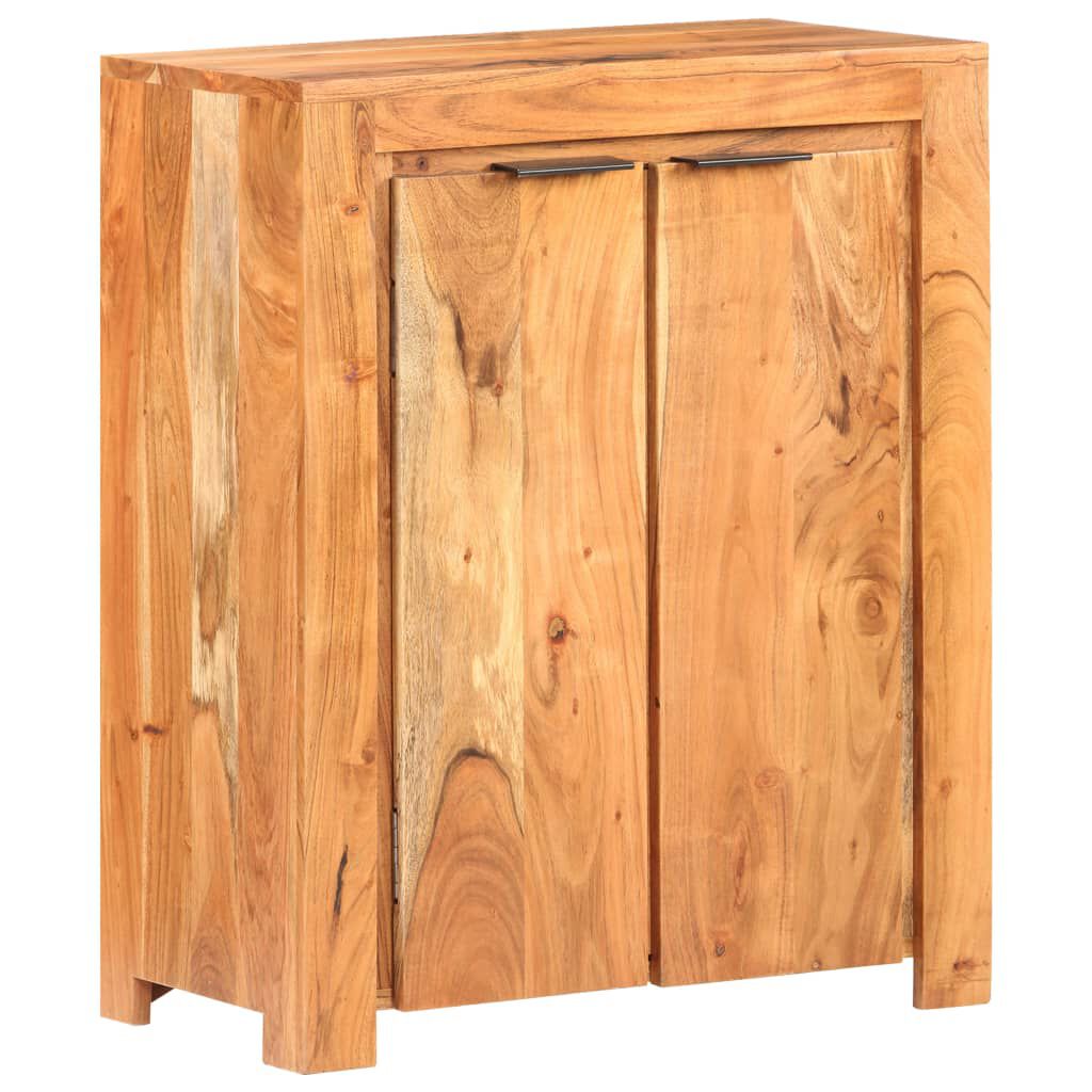 vidaXL Ντουλάπι 59 x 33 x 75 εκ. από Μασίφ Ξύλο Ακακίας