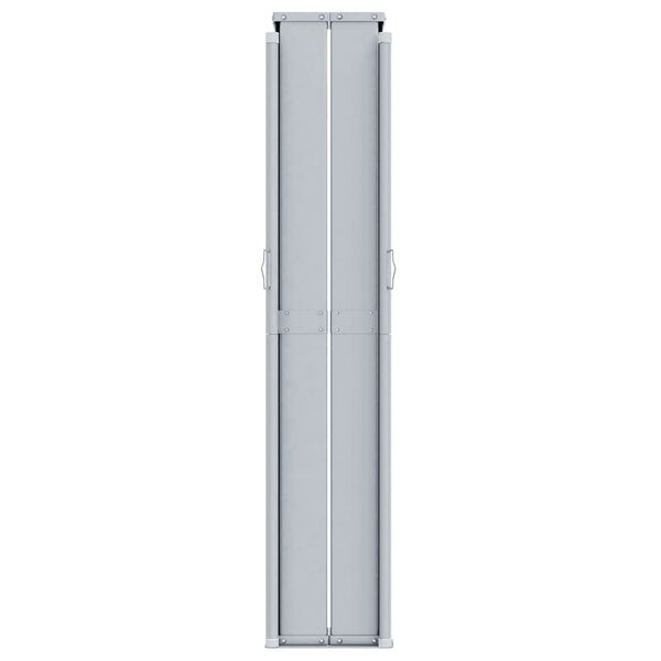 vidaXL Σκίαστρο Πλαϊνό Συρόμενο Κρεμ 180 x 1000 εκ.