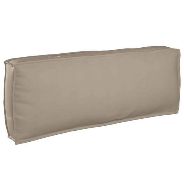 vidaXL Σετ Μαξιλαριών Πάγου 2 pcs Taupe 120 x 80 x 12 cm Ύφασμα Oxford
