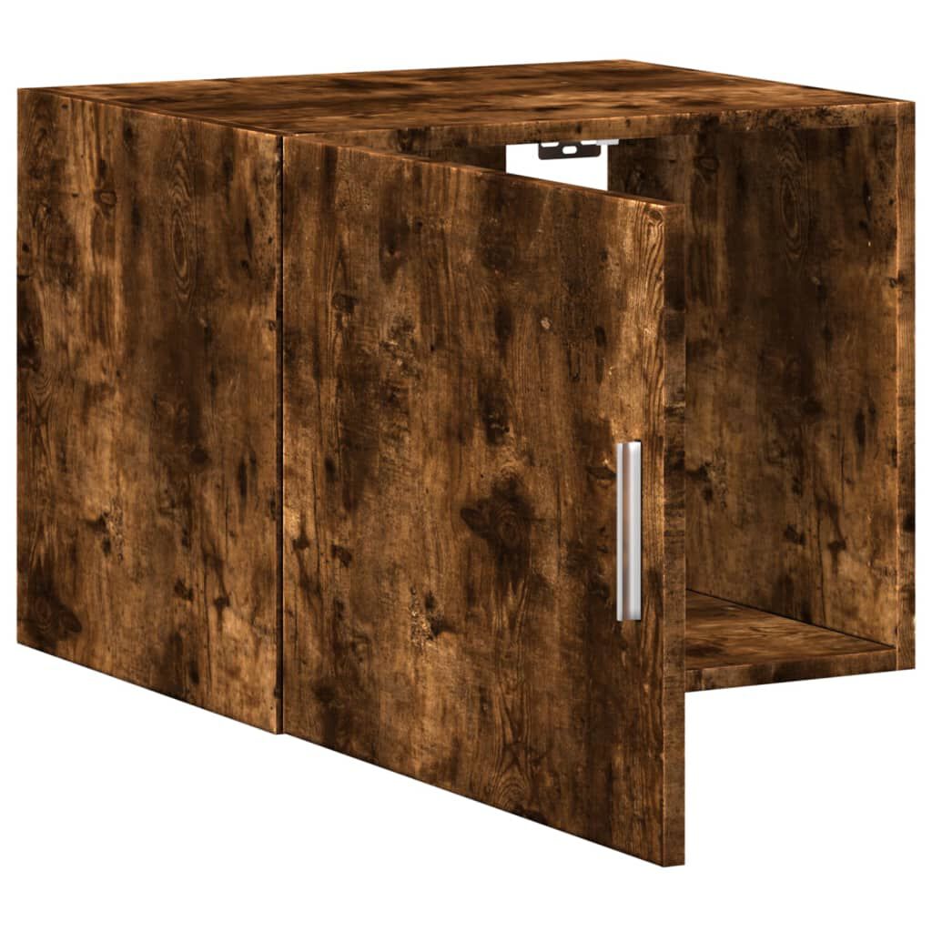 vidaXL Ντουλάπι Τοίχου Καπνιστή Δρυς 50x42,5x40 εκ. Επεξεργασμένο Ξύλο