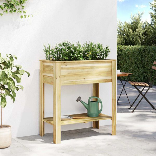 vidaXL Ράφι Φυτών 85x46x94 εκ Επεξεργασμένο Ξύλο Πεύκου