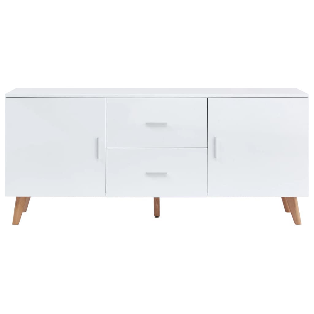 vidaXL Μπουφές Λευκός 160 x 40 x 70 εκ. από MDF