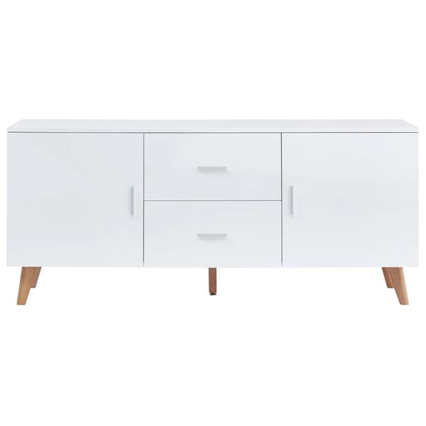 vidaXL Μπουφές Λευκός 160 x 40 x 70 εκ. από MDF