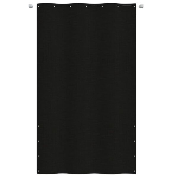 vidaXL Διαχωριστικό Βεράντας Μαύρο 140 x 240 εκ. Ύφασμα Oxford