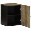 vidaXL Ντουλάπι Μπάνιου Επιτοίχιο 38x33x48 εκ. από Μασίφ Ξύλο Μάνγκο