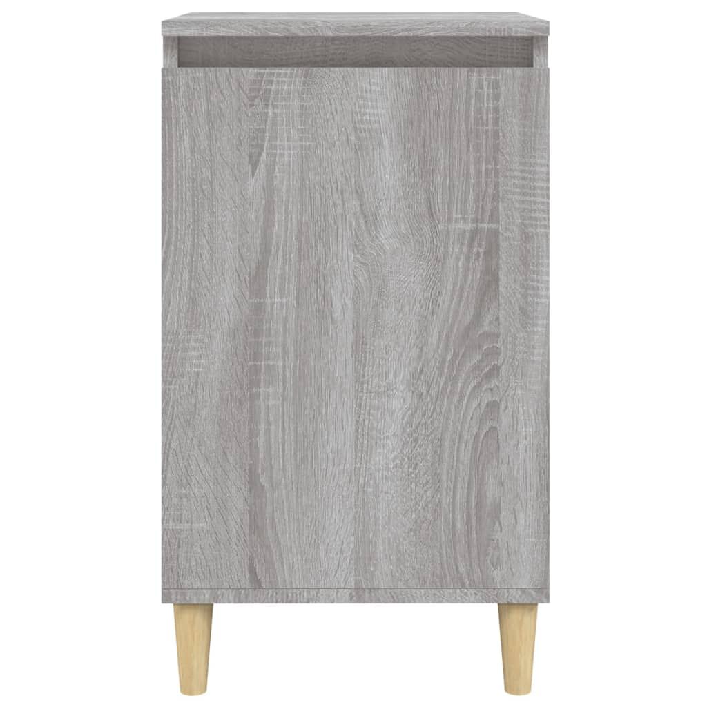 vidaXL Κομοδίνα 2 τεμ. Γκρι Sonoma 40x35x70 εκ. από Επεξεργασμένο Ξύλο